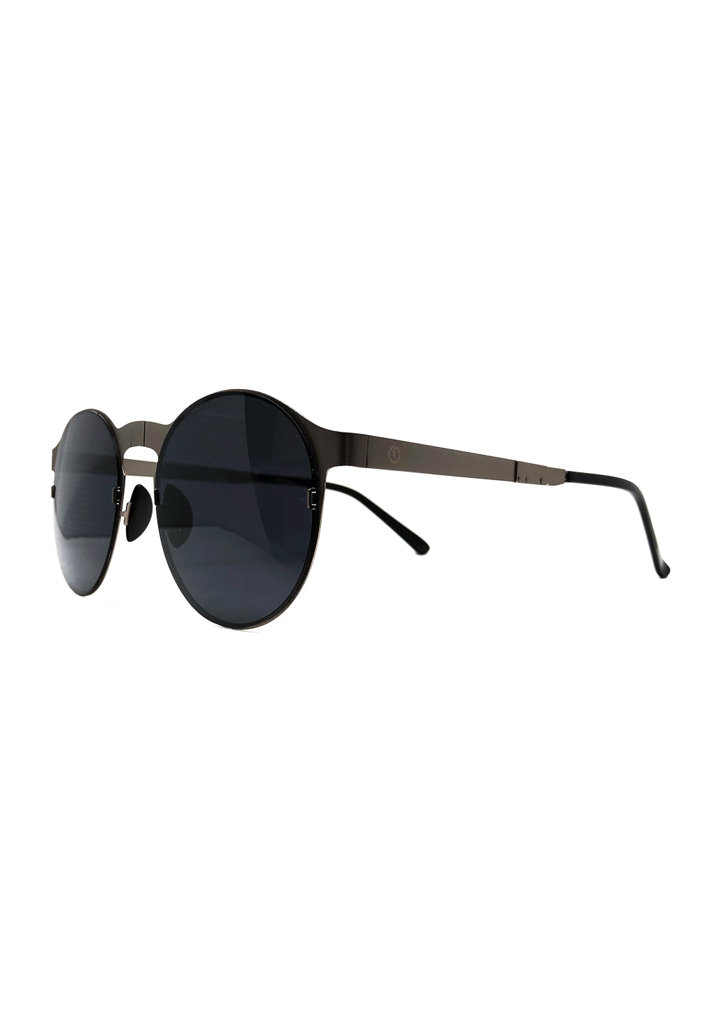 Foldable sunglasses - Looper classic round design - Side photo